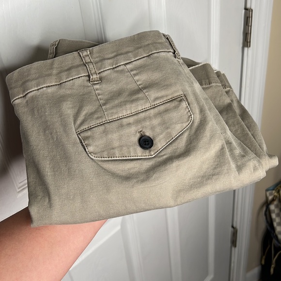 ATM Enzyme Wash Cropped Boyfriend Pant - Picture 6 of 6